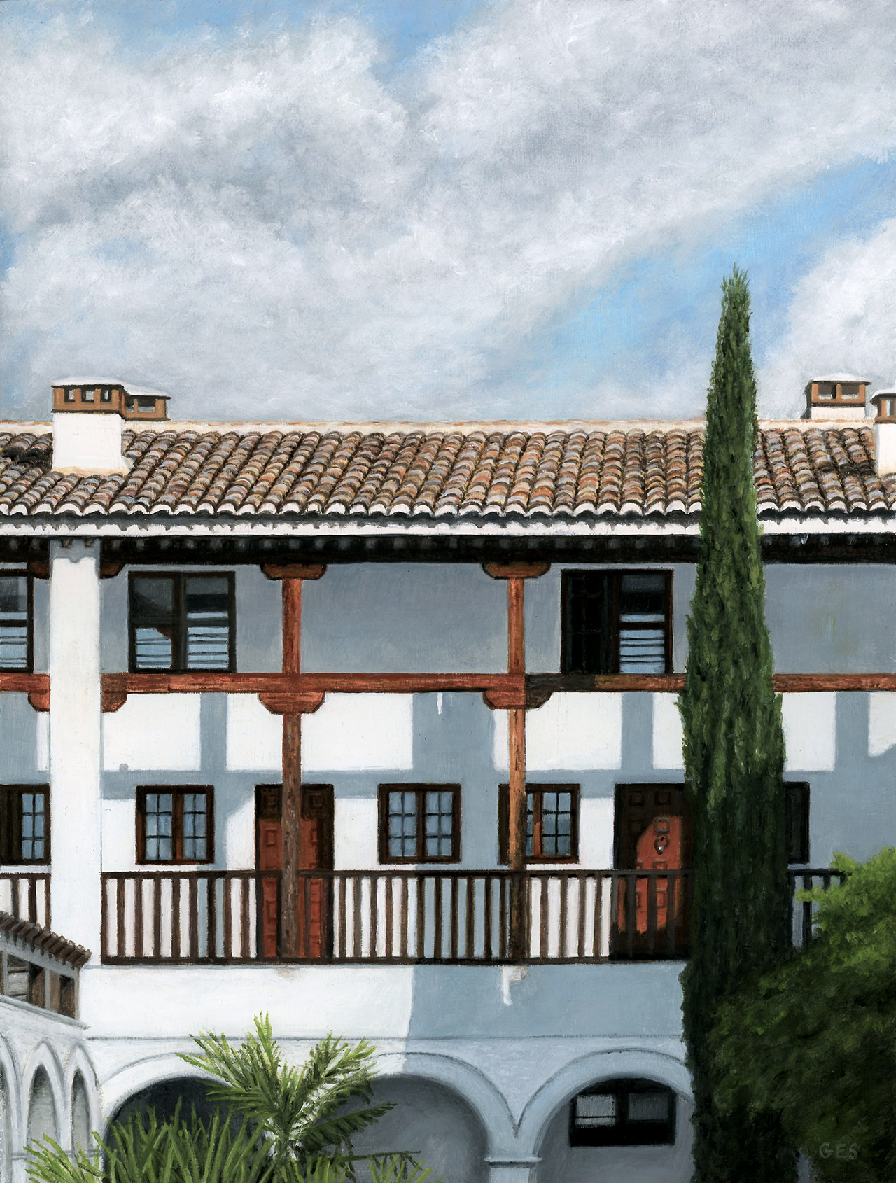 Carmen Courtyard, Granada, Spain