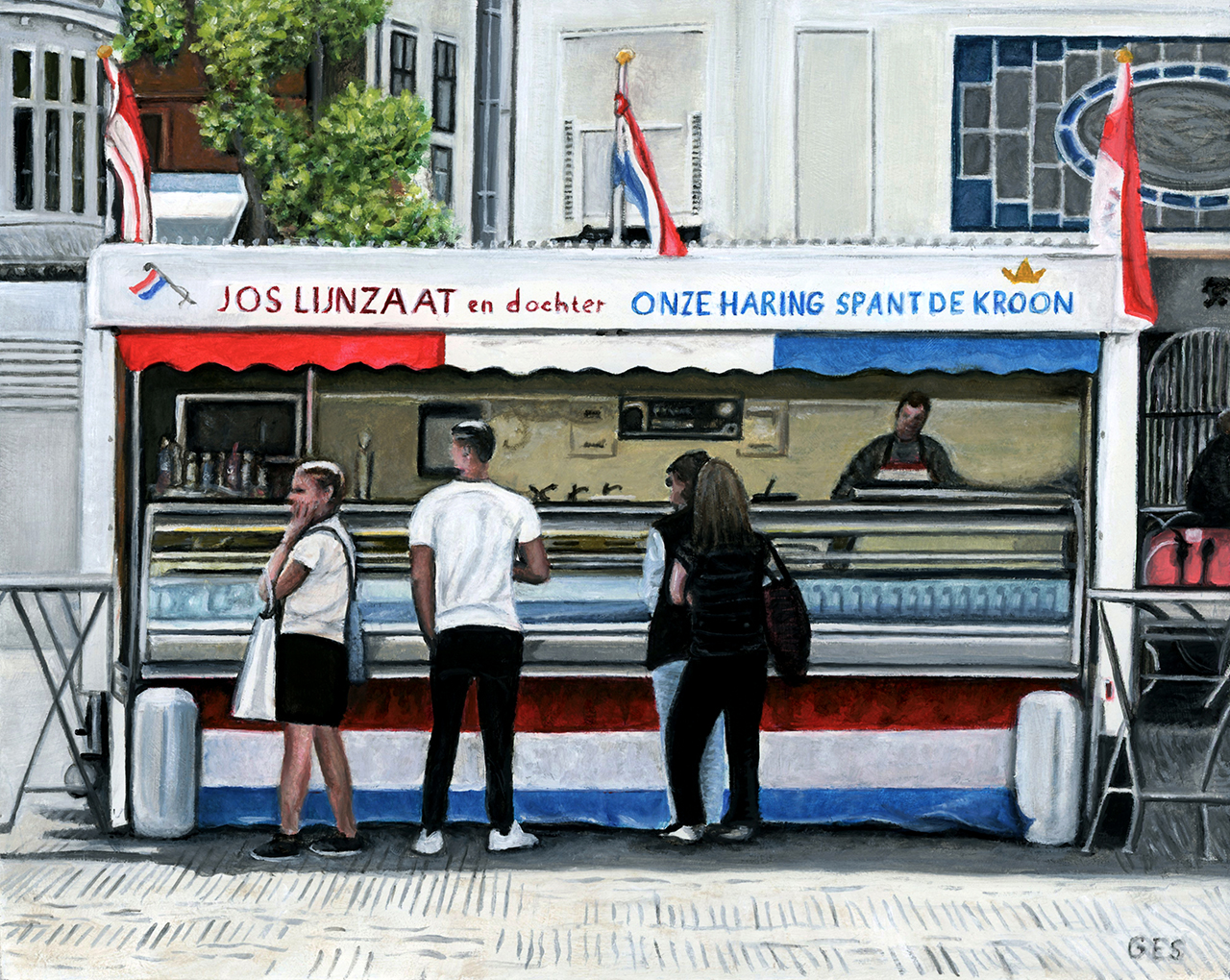 Herring Stand, Haarlem, Netherlands