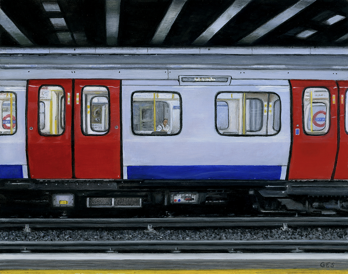 Tube Train, London, UK