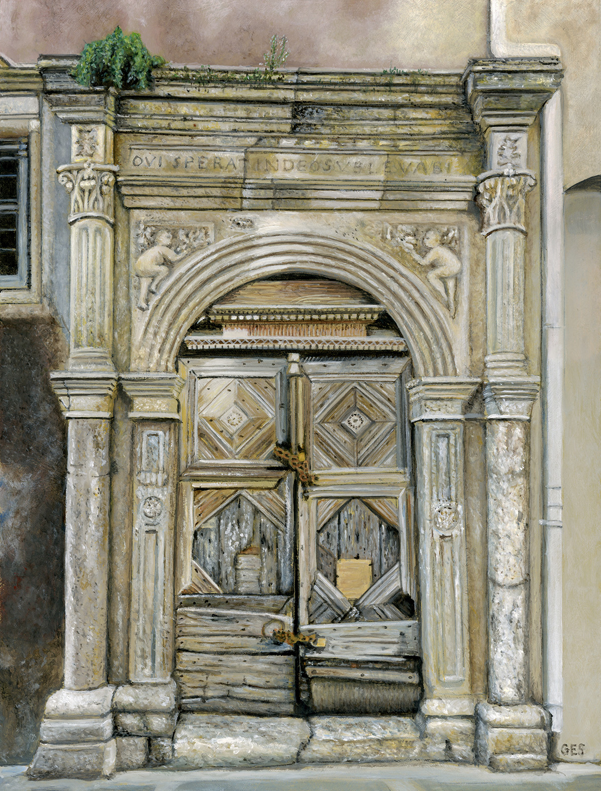 Venetian Doorway, Rethymno, Crete